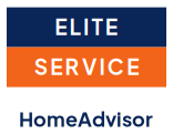 HomeAdvisor Elite Service award for professional plumbing work