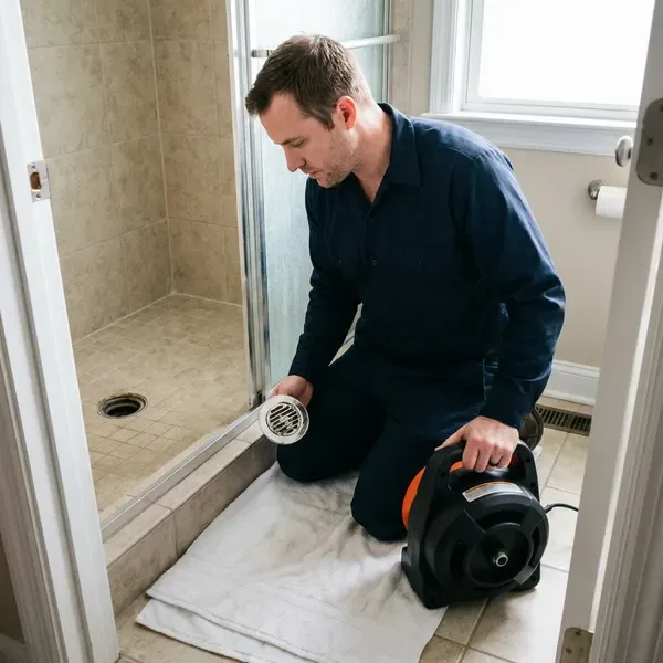 DGR Plumbing technician providing drain cleaning in Paragould, AR