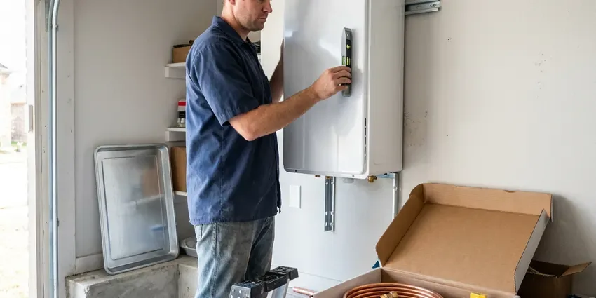 Electric Tankless Water Heater Installation in Little Rock