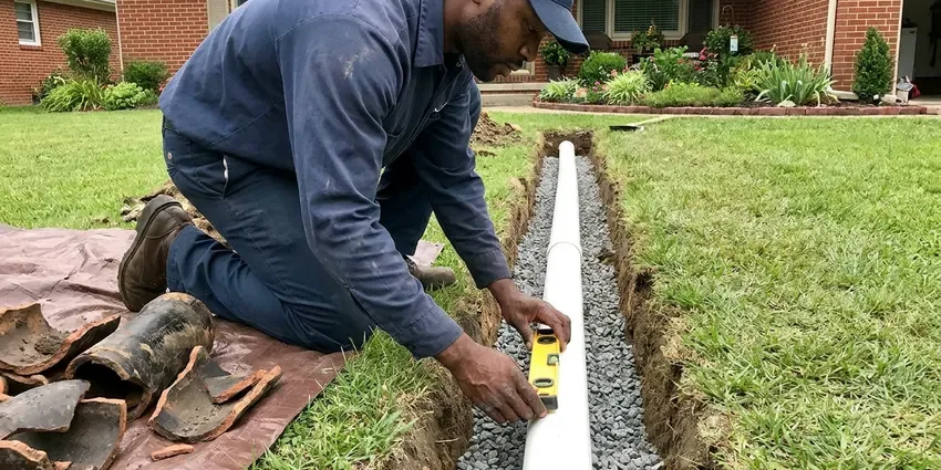 Sewer Replacement in Little Rock