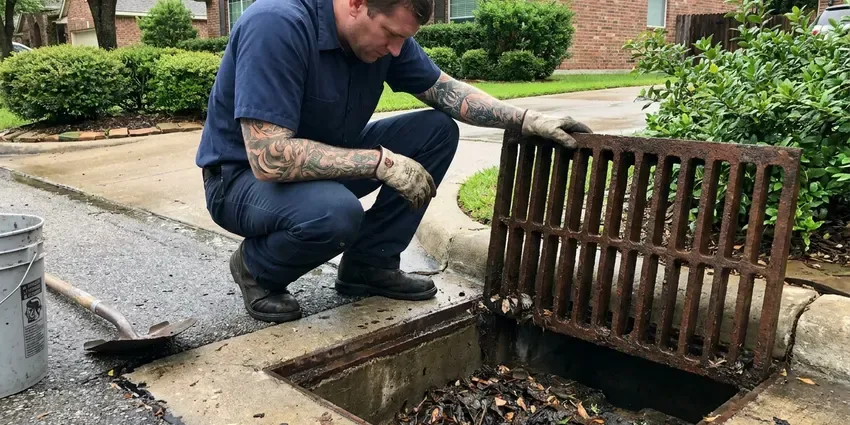 Storm Drain Cleaning in Little Rock