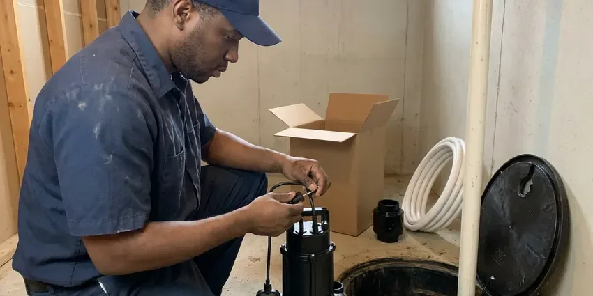 Sump Pump Installation in Little Rock
