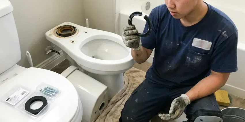 Toilet Bowl Replacement in Little Rock