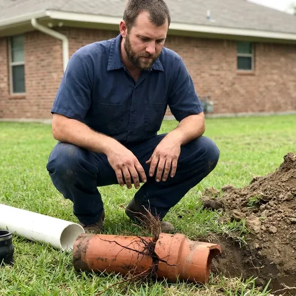 Local underground pipe repair by DGR Plumbing, Little Rock, AR